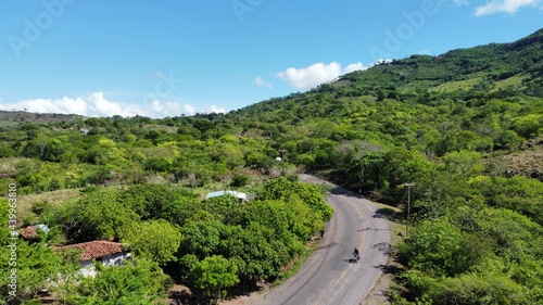 mountain road in the mountains