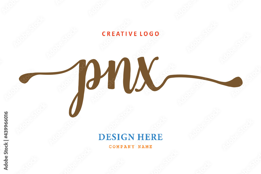 PNX lettering logo is simple, easy to understand and authoritative PNX lettering logo is simple, easy to understand and authoritative