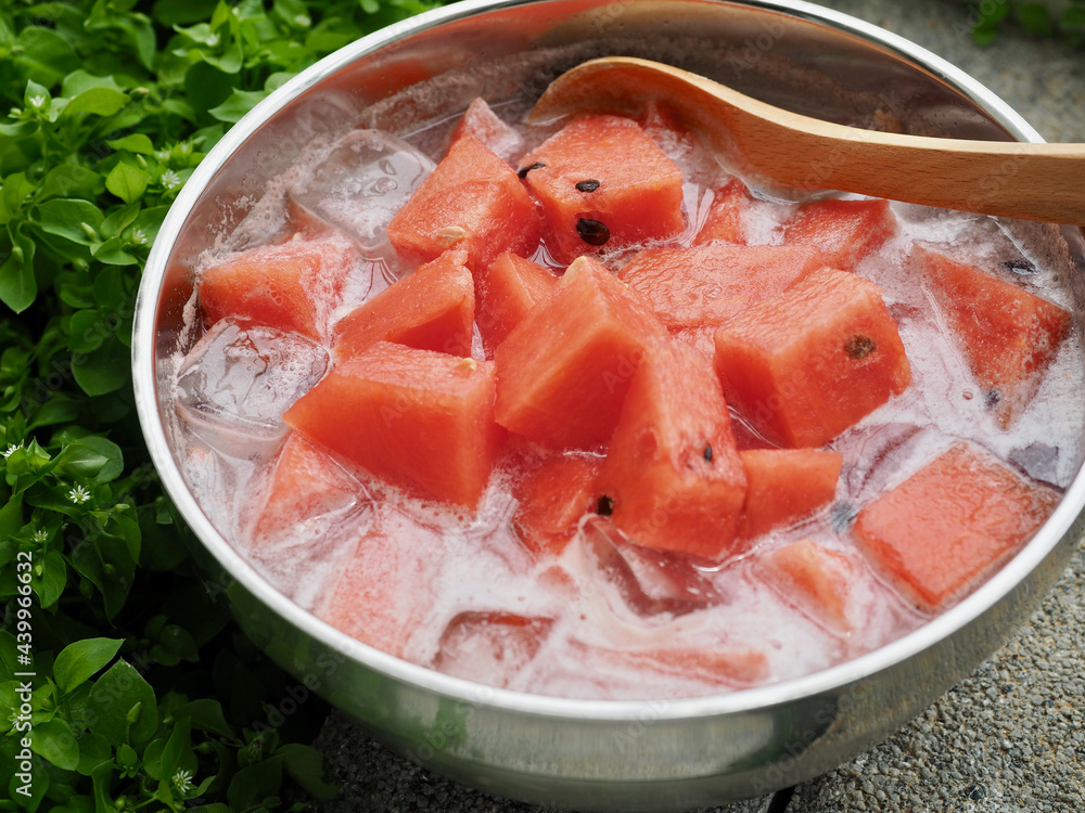 수박화채, 음식, 요리 (Watermelon and soda food, Cooking)
수박화채, 음식, 요리 (Watermelon and soda food, Cooking)