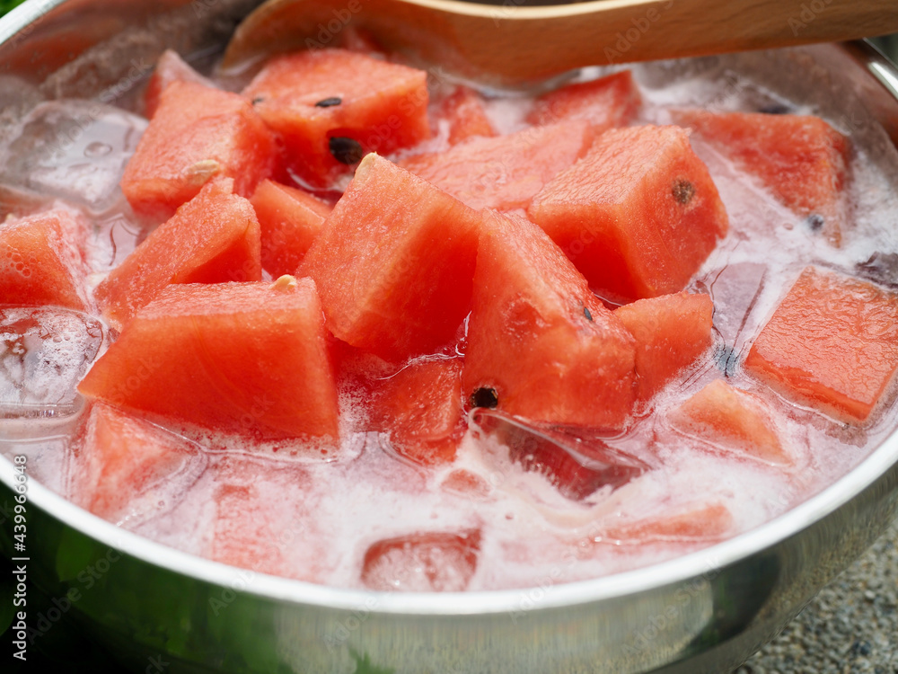 수박화채, 음식, 요리 (Watermelon and soda food, Cooking)
수박화채, 음식, 요리 (Watermelon and soda food, Cooking)