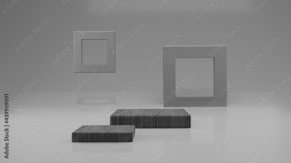 3d geometric podium for product display 3d geometric podium for product display