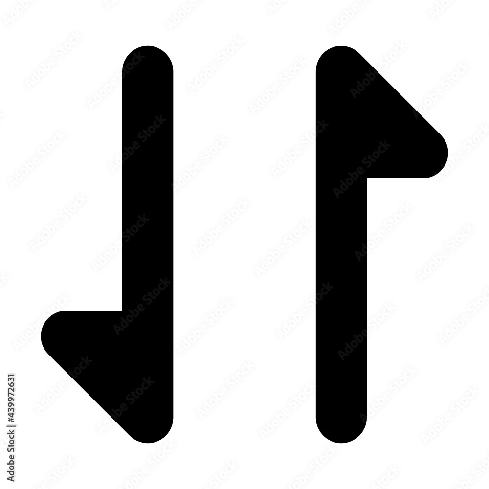 Glyph mobile data icon