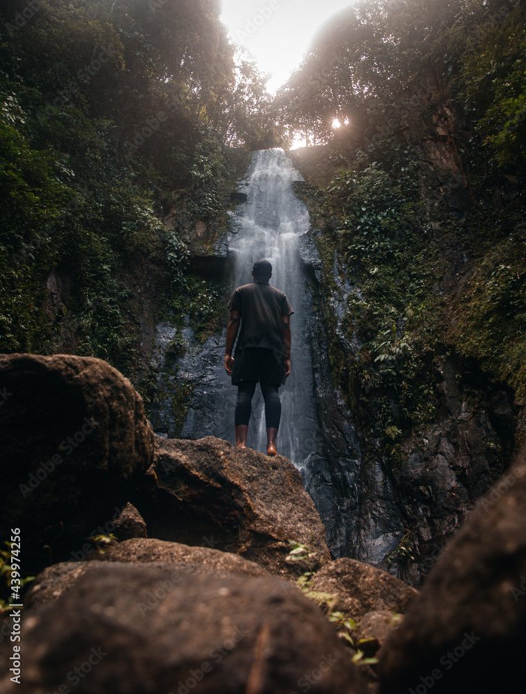 Obraz premium hiker in the mountains