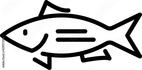 sashimi minimal line icon