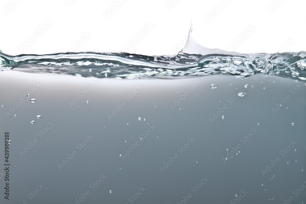 水テクスチャ背景 透明 水中の泡と水面stock Photo Adobe Stock