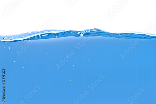 水テクスチャ背景(青色) 青い水の背景