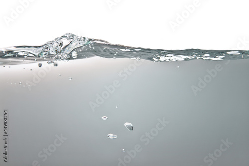 水テクスチャ背景(透明) 波立つ水面と気泡