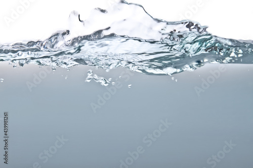 水テクスチャ背景(透明) 水しぶきと水中