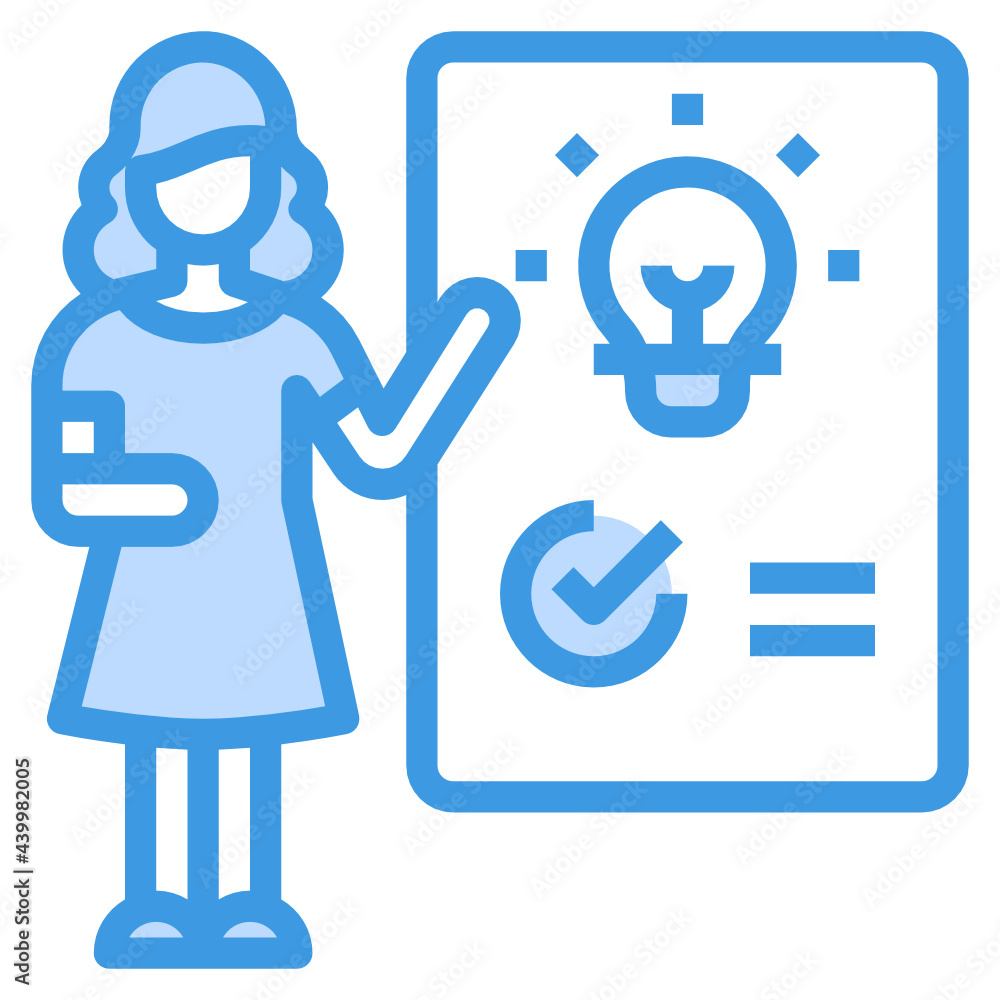 Analysis blue outline icon Analysis blue outline icon