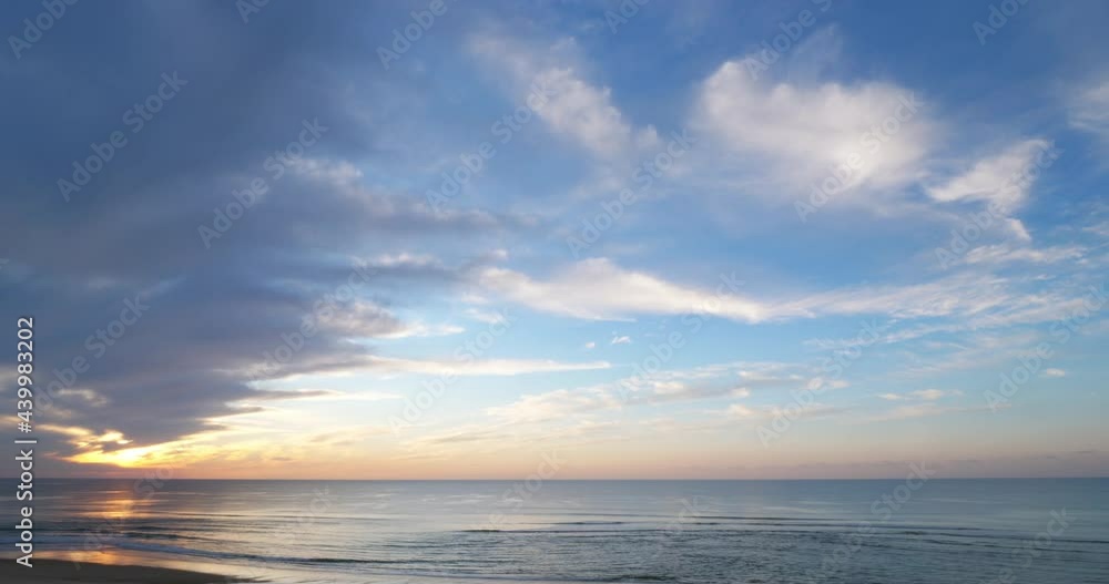 Sunset , beach of Messanges, Landes department, Nouvelle Aquitaine, France Sunset , beach of Messanges, Landes department, Nouvelle Aquitaine, France