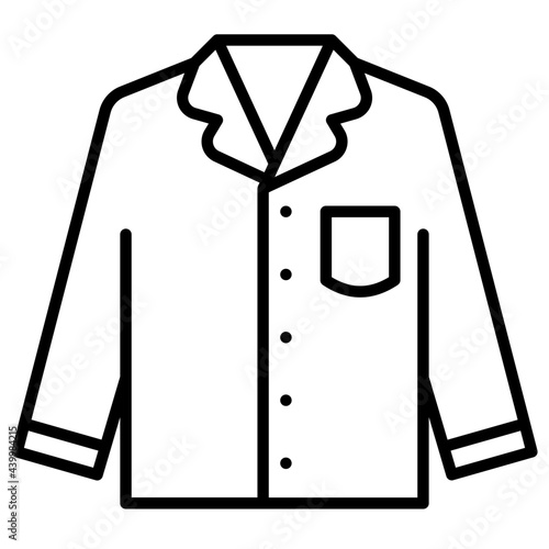 Outline Pajamas Icon