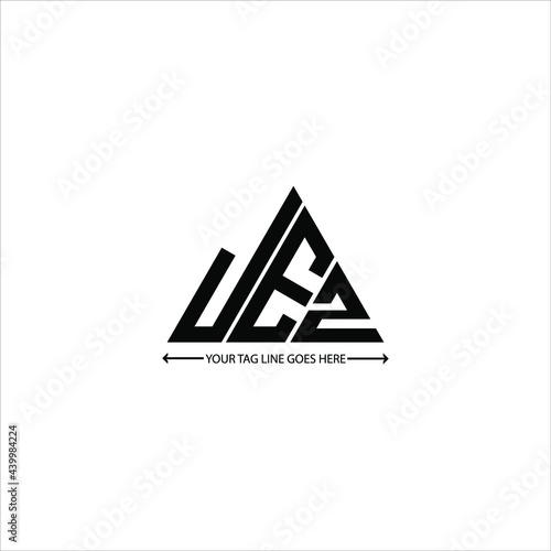 J E Z letter logo creative design. J E Z unique design