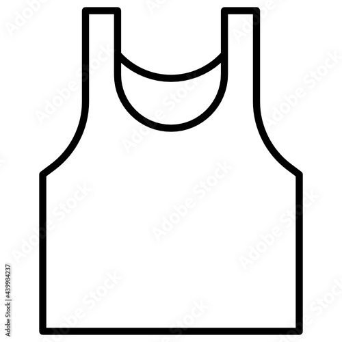 Outline Tank top Icon