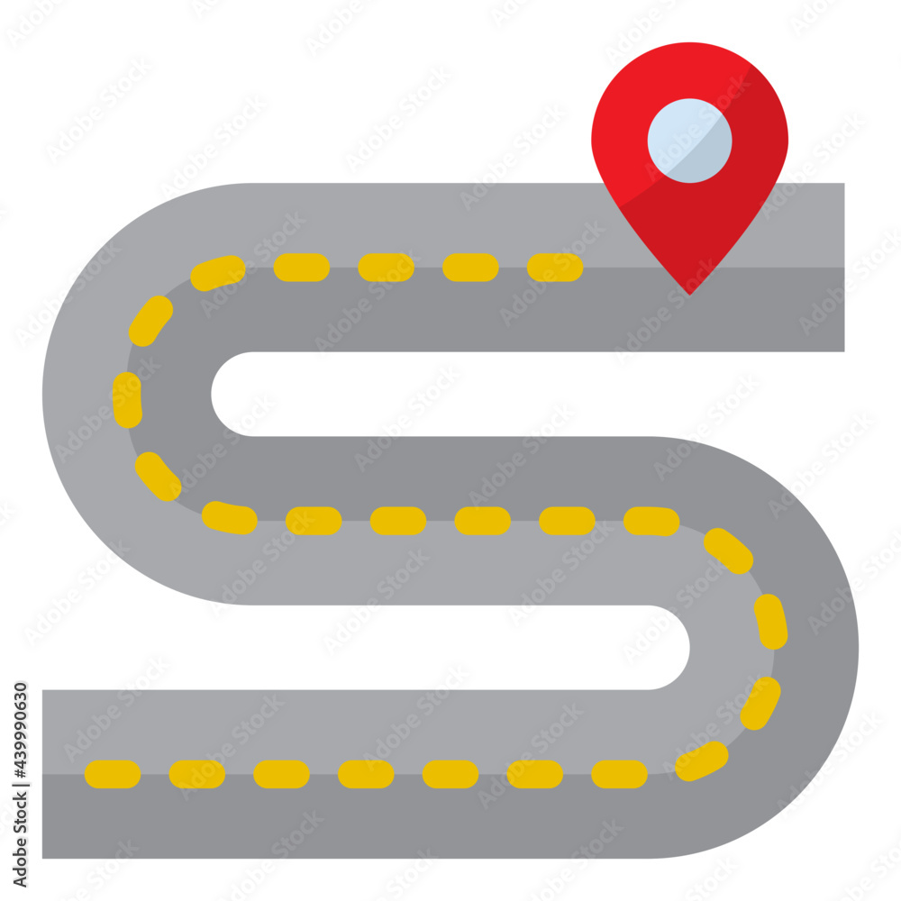destination flat style icon destination flat style icon