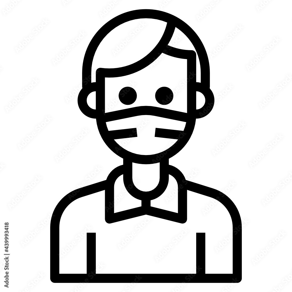 Avatar outline icon