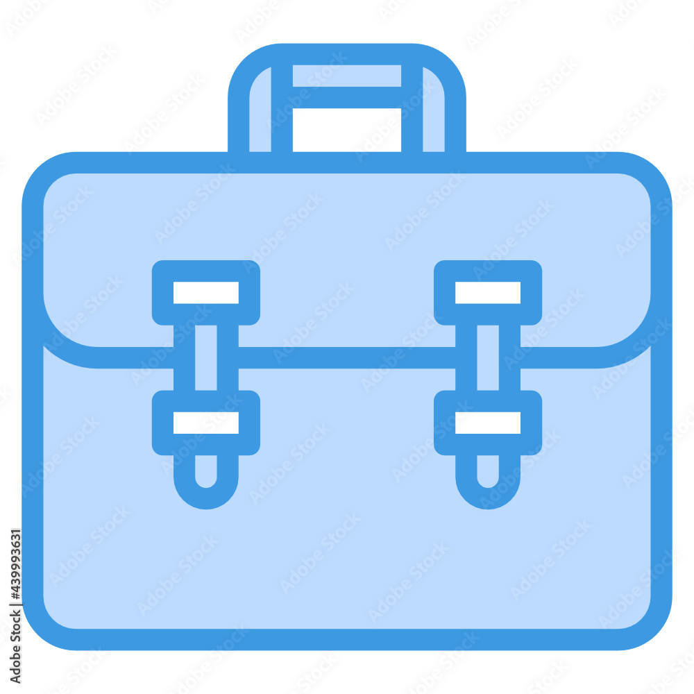 Bags blue outline icon Bags blue outline icon