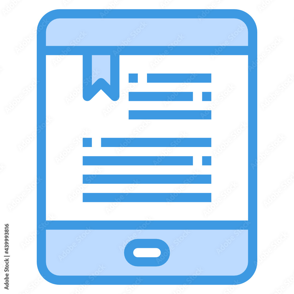 Study blue outline icon Study blue outline icon