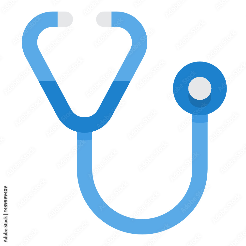 Stethoscope flat icon Stethoscope flat icon