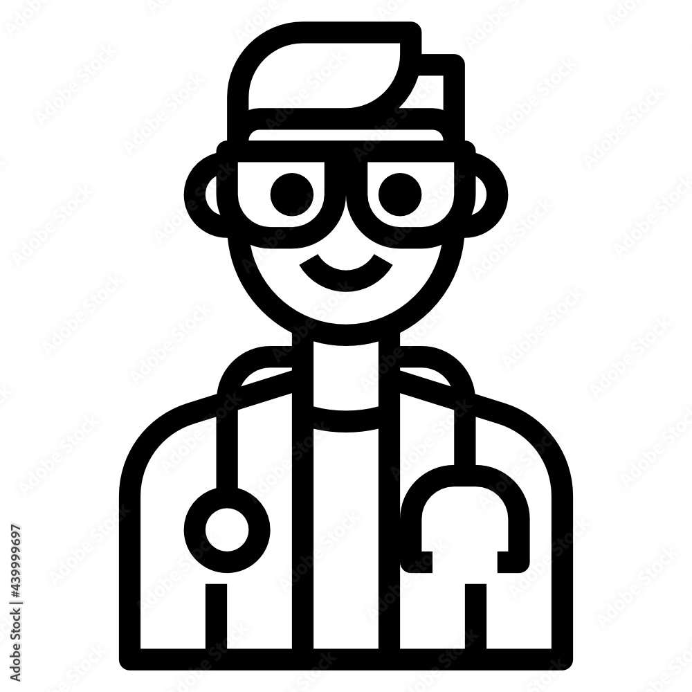 Doctor outline icon Doctor outline icon