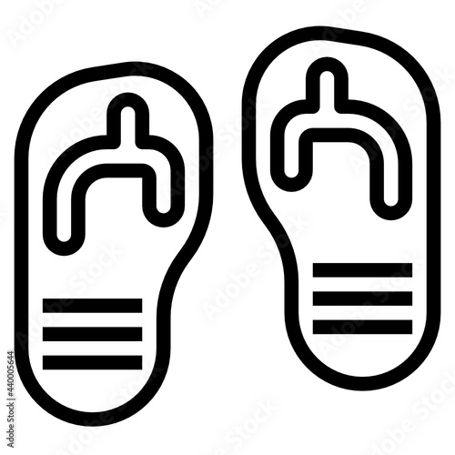 Flip Flop outline icon