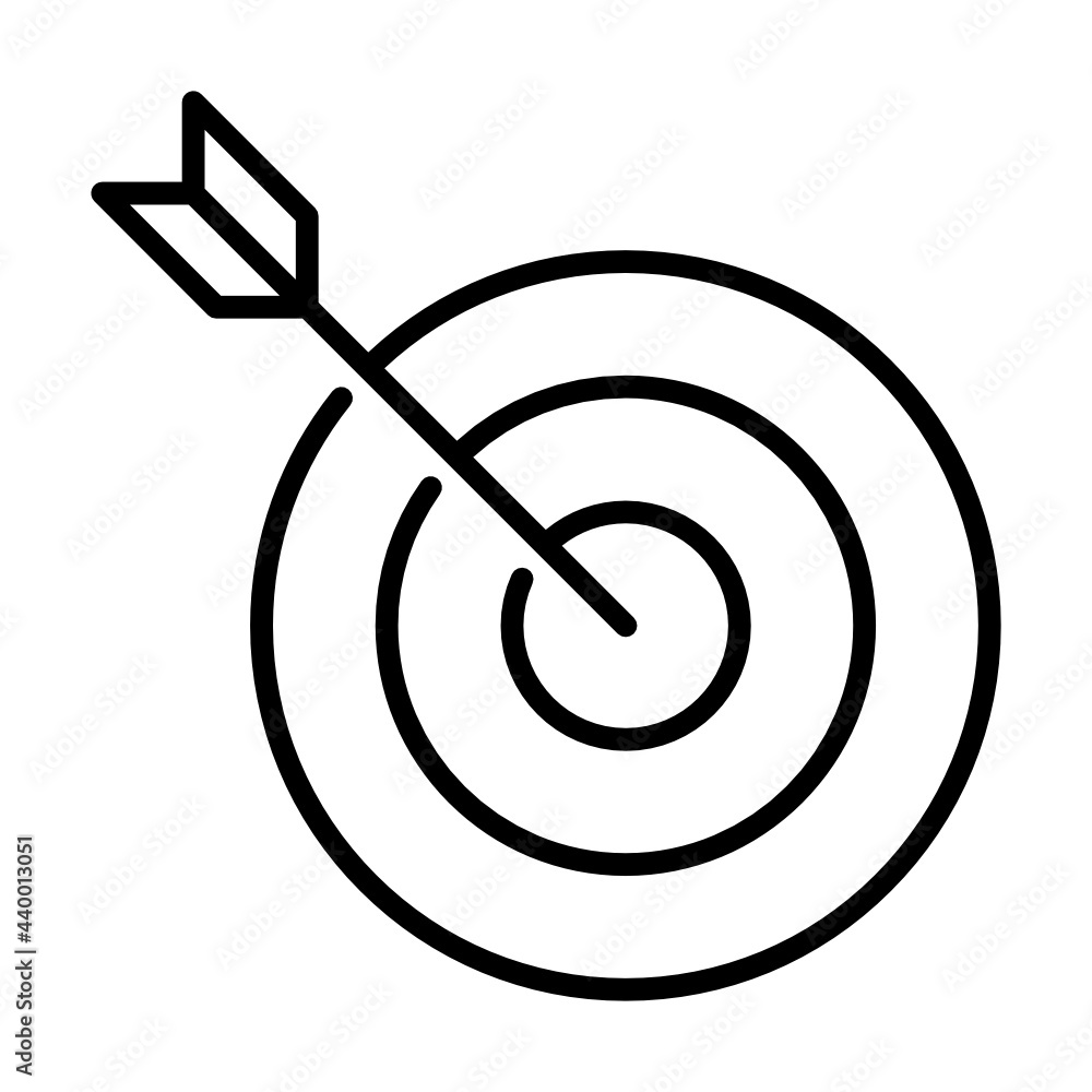 Outline target icon Outline target icon