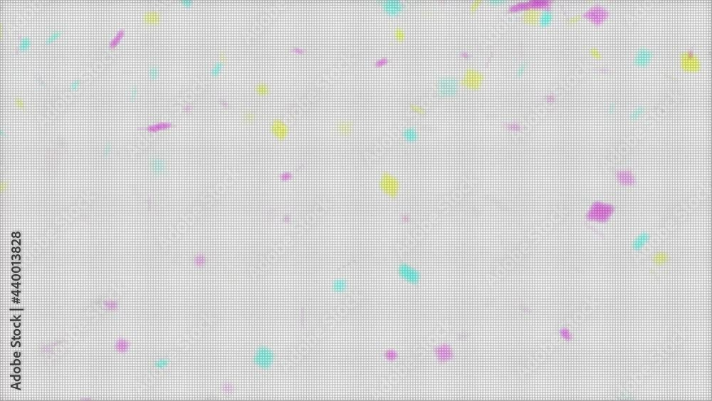 LEDな紙吹雪のアニメーション 4K LEDな紙吹雪のアニメーション 4K