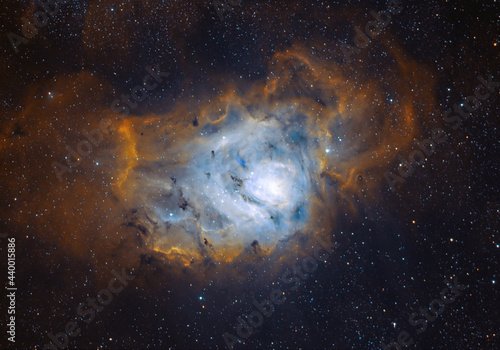 Photo The Lagoon nebula (Messier 8)