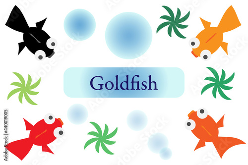 金魚パーツセット