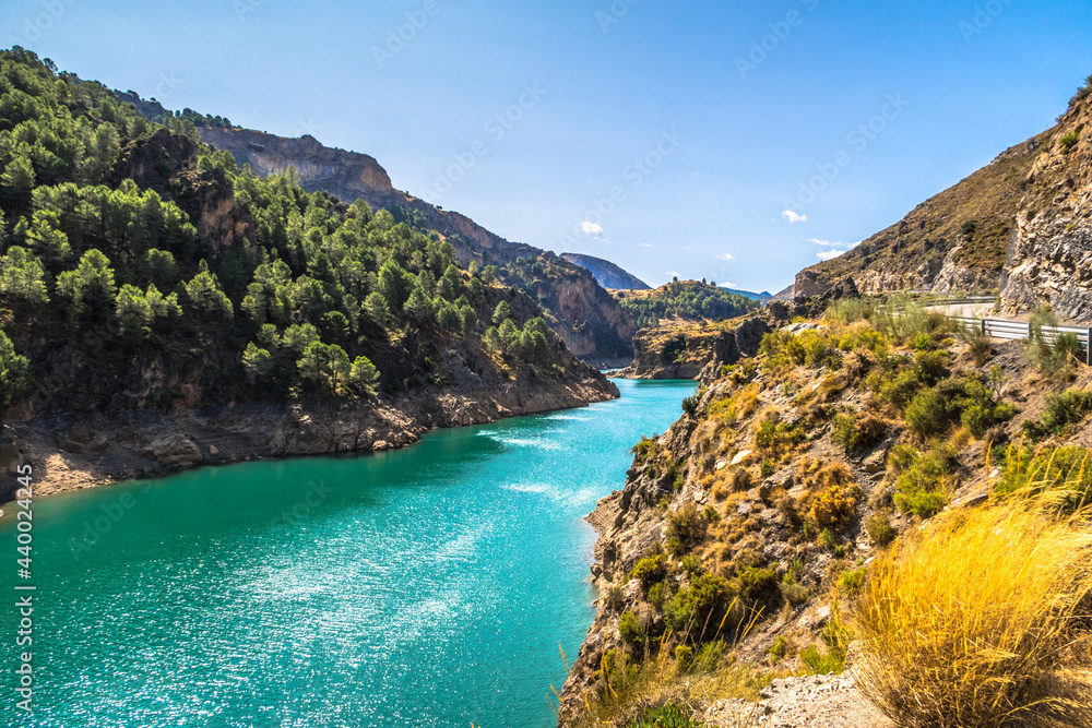 Fototapeta premium Pantano de Quéntar, Granada