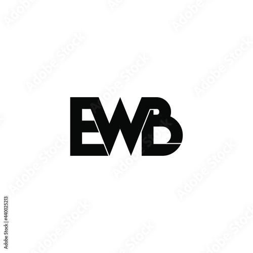Free Download ewb letter original monogram logo design - GFXLoad