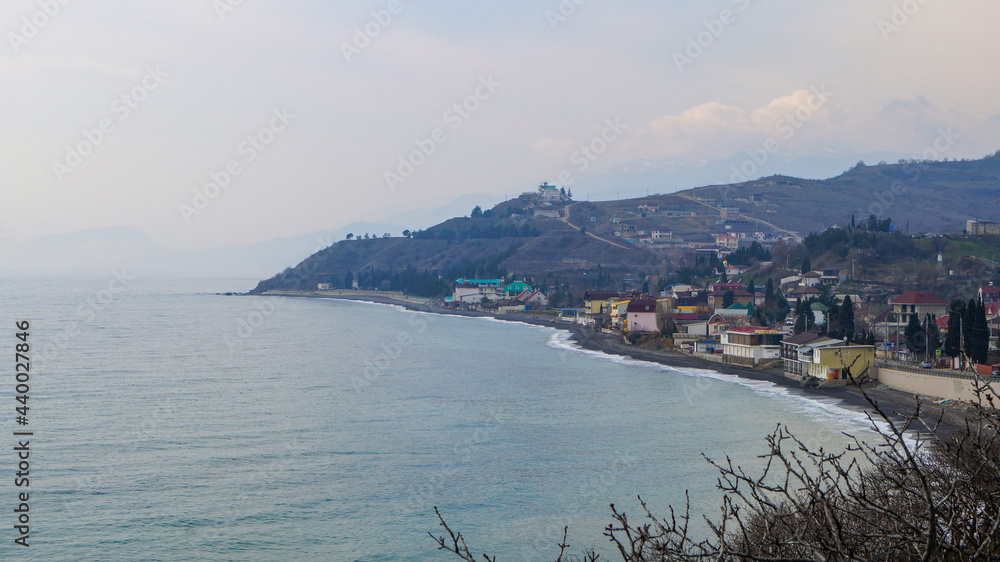 Mountains of Crimea in early spring