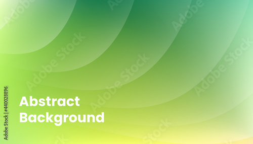 Abstract green blur gradient background design