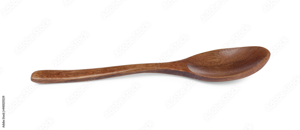 Wooden spoon isolated on white. Cooking utensil Wooden spoon isolated on white. Cooking utensil