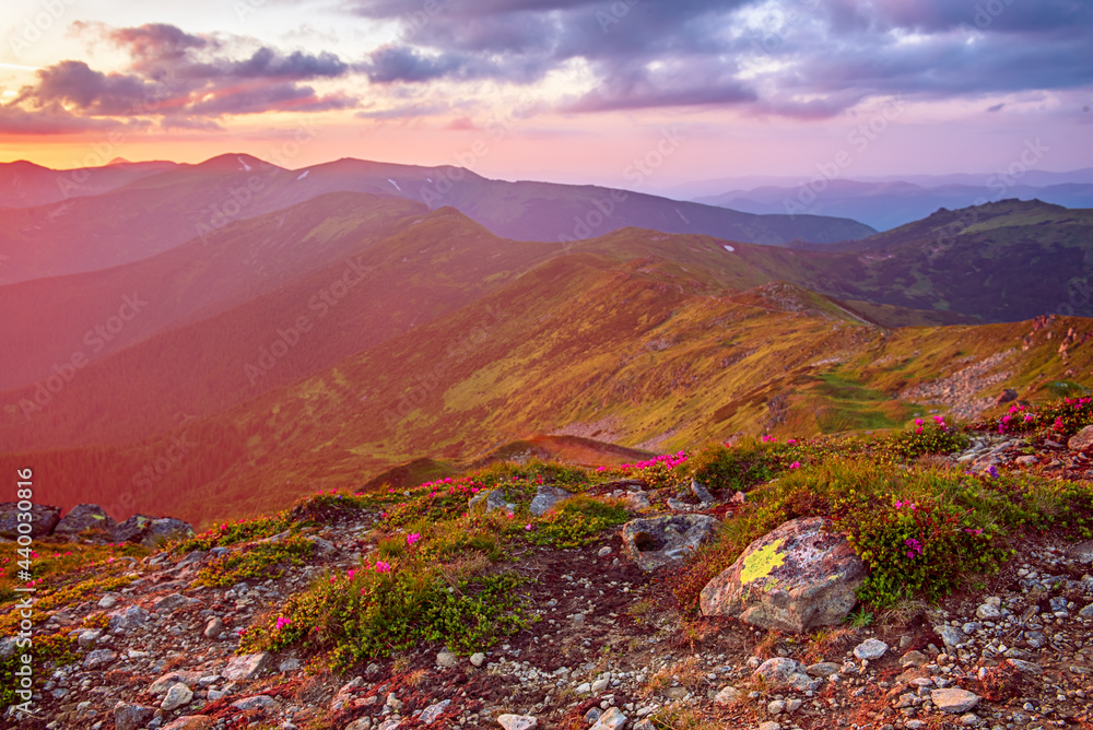 Fototapeta premium Amazing mountain landscape