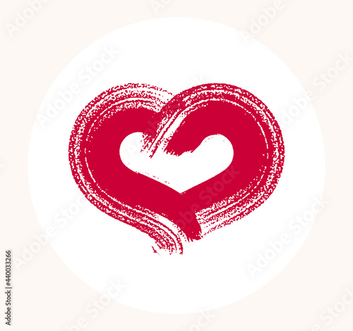 Hand drawn hearts vector lo...