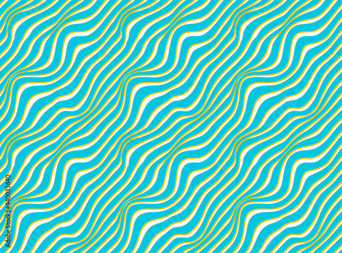 Abstract lines seamless pattern with optical illusion, vector background with parallel stripes op art, lined design minimalistic wallpaper or website background.