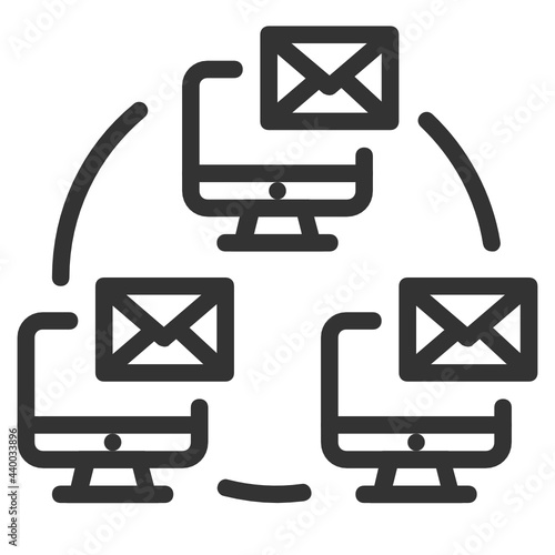Email outline icon.