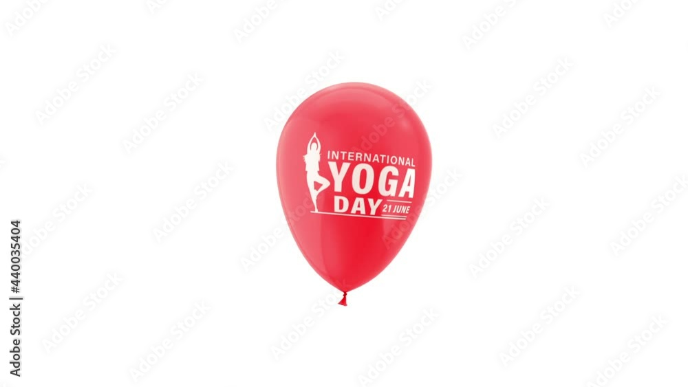 Happy Yoga Day Celebration Clip with Luma Matte and Green screen Happy Yoga Day Celebration Clip with Luma Matte and Green screen