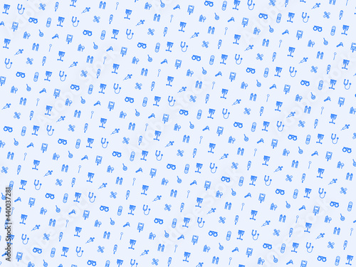 Light blue Medical, Health care pattern background