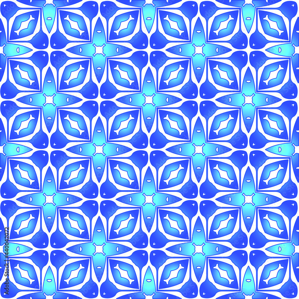 Geometric vector pattern with azure and blue gradient. simple ornament for wallpapers and backgrounds. Geometric vector pattern with azure and blue gradient. simple ornament for wallpapers and backgrounds.