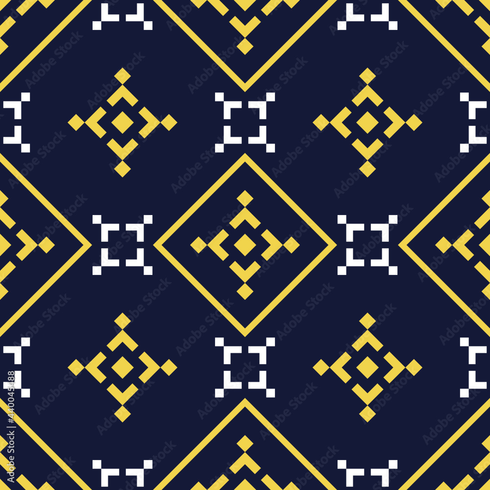 Traditional ethnic seamless cloth pattern. Traditional ethnic seamless cloth pattern.