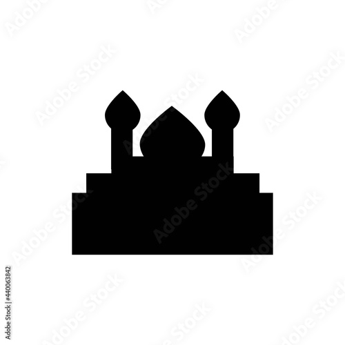 mosque logo icon vector template.