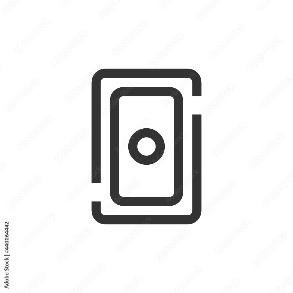 Action Camera outline icon.