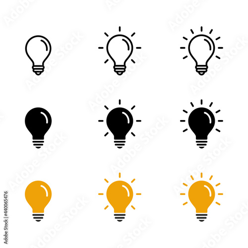 Light bulb with dollar symbol icon vector
