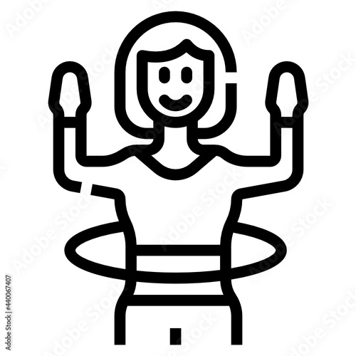 hula line icon