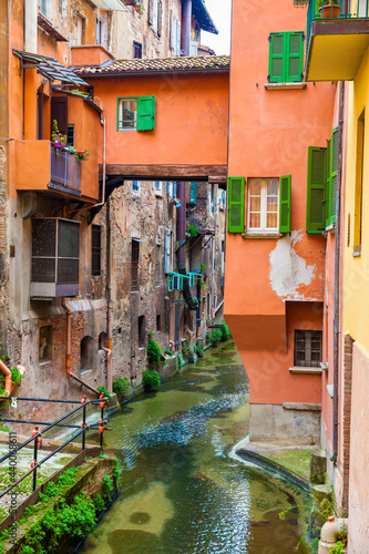 Hidden canal in Bologna