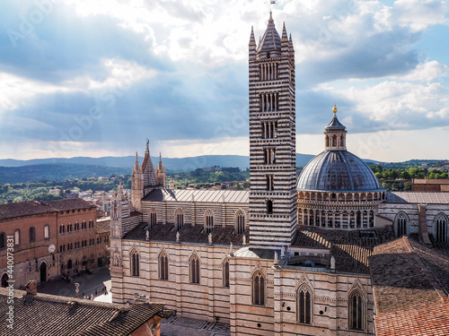 Siena cathedral, Tuscany Italy 