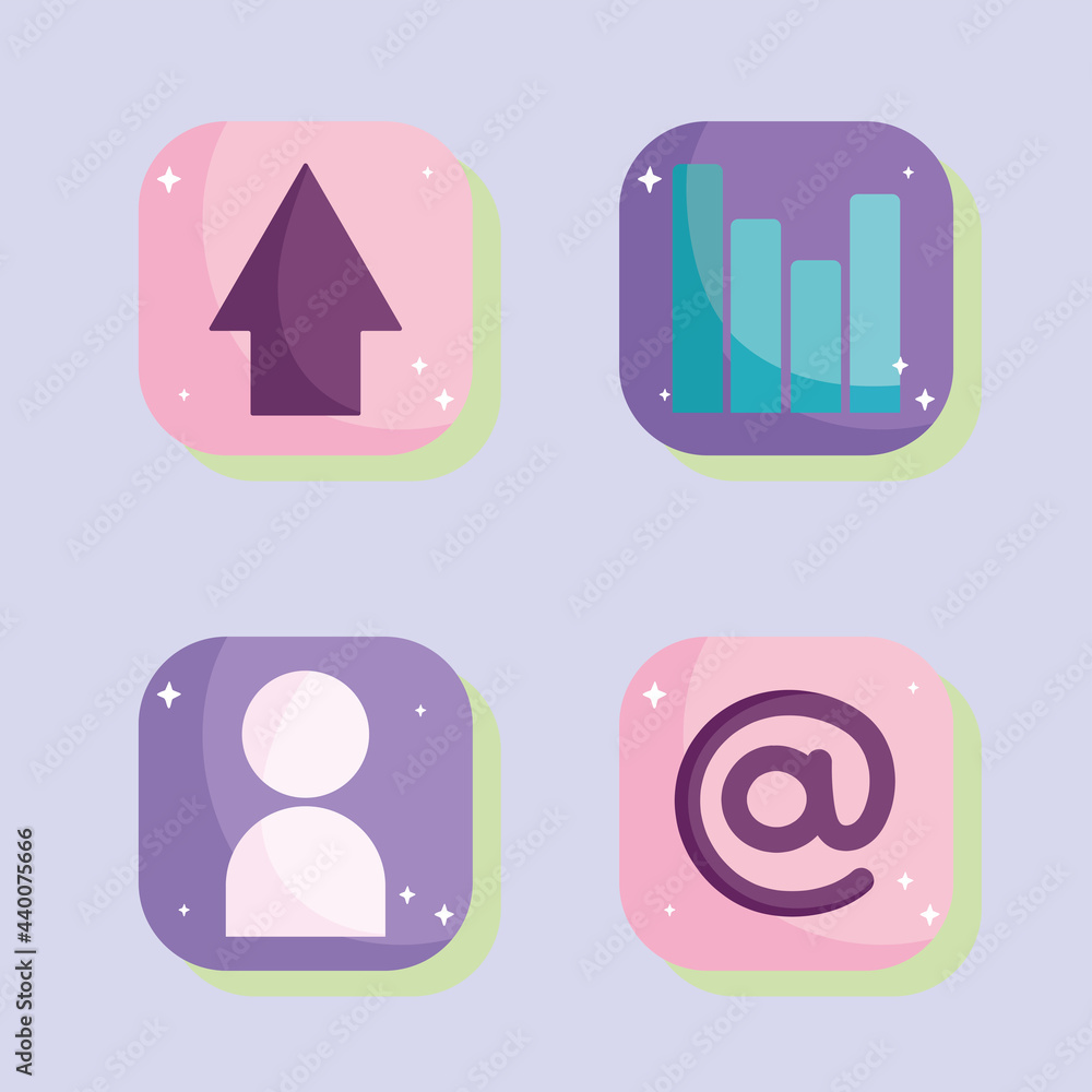 social media icons