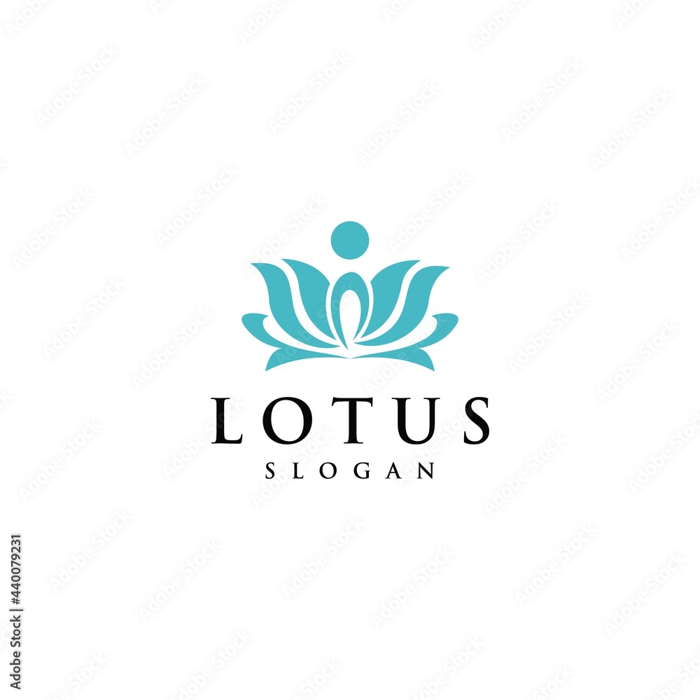 lotus logo design templete . lotus logo design templete .