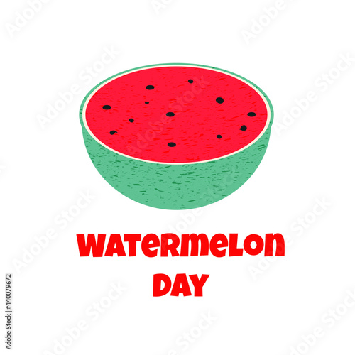 Watermelon Day - A simple Summer Card.
